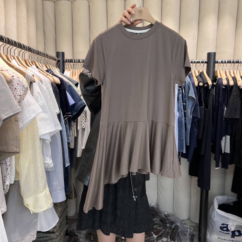 OUS/INCH-L東大門直郵女士新品人氣職業時尚真品推薦熱賣T恤OUS/INCHT恤