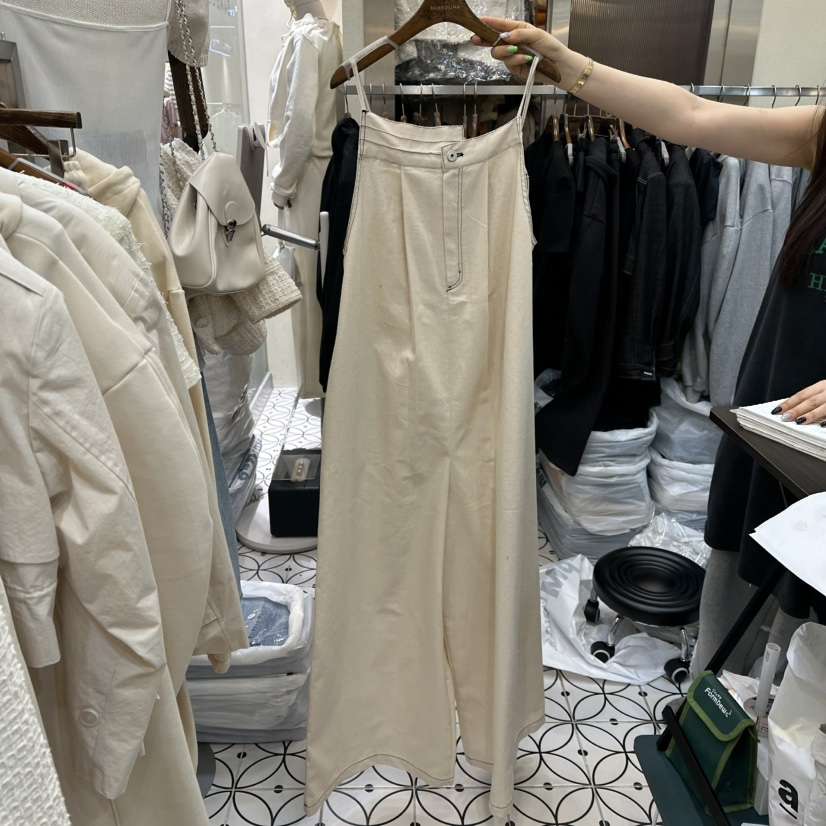 BAMBOLINA韓國直郵女士新品時尚推薦職業25春夏真品熱賣連體褲BAMBOLINA連體褲