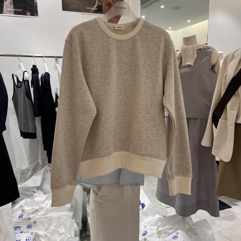 WOOD SAGE東大門實拍女裝新品休閑熱賣人氣真品推薦25春夏衛衣WOOD SAGE衛衣