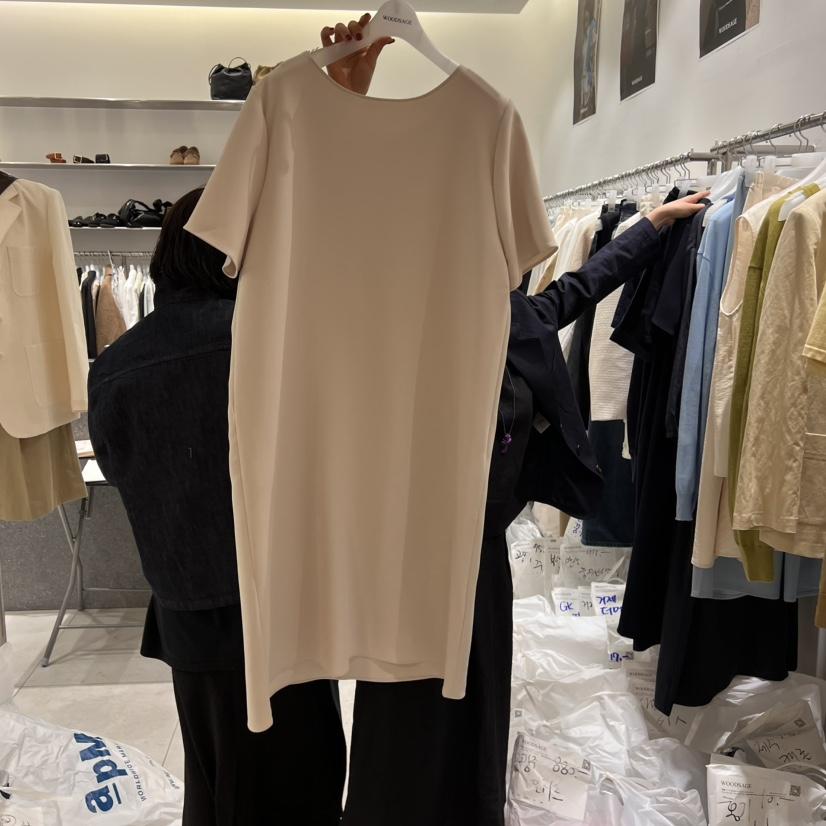 WOOD SAGE東大門實拍女裝新品25春夏推薦休閑時尚真品連衣裙WOOD SAGE連衣裙