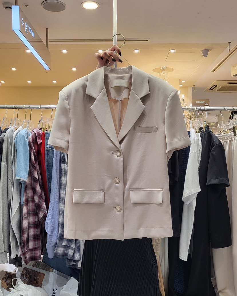 WORK SHOP東大門代購女裝新品25春夏熱賣推薦休閑真品夾克Work_shop夾克