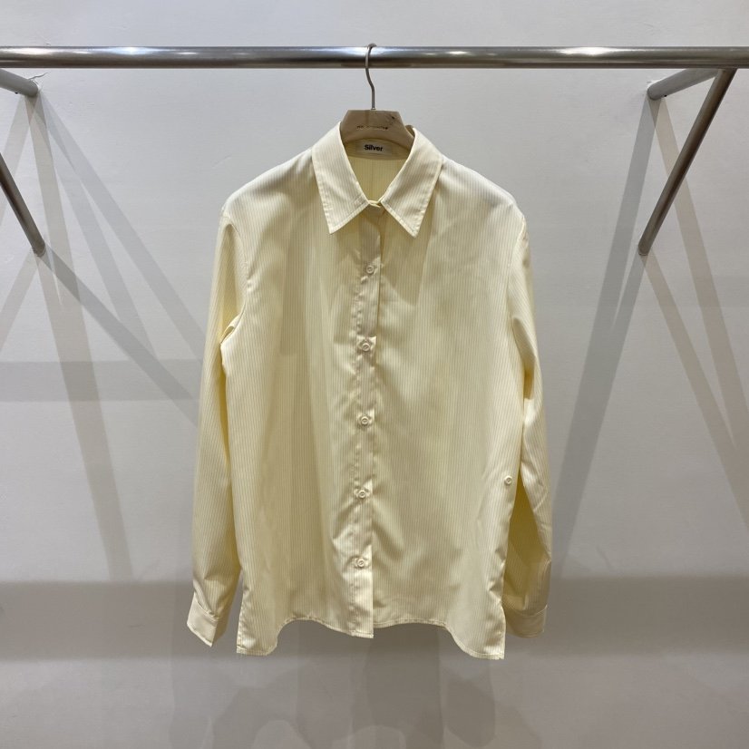 SILVER直郵韓國代購㊣女裝新品25春夏職業休閑熱賣襯衫蕾絲衫SILVER襯衫/蕾絲衫
