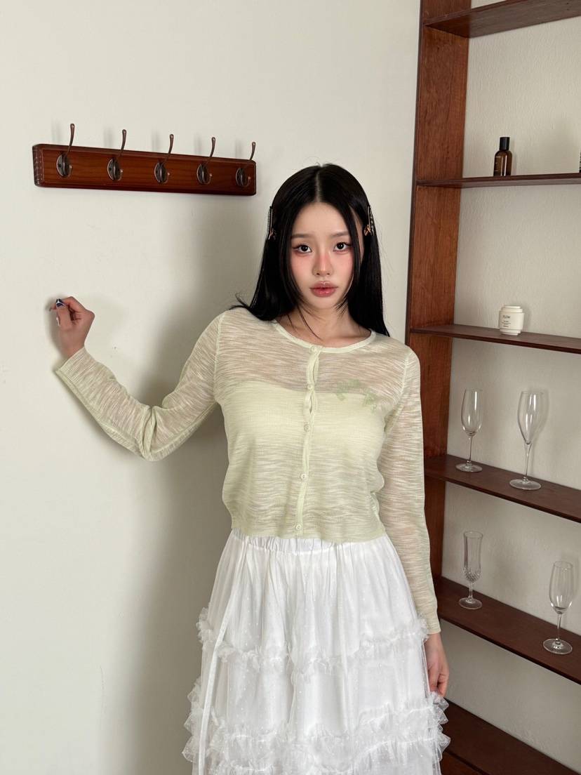 MAISONDEGLORY韓國直郵㊣東大門實拍女裝新款休閑針織衫開衫MAISON DE GLORY針織衫