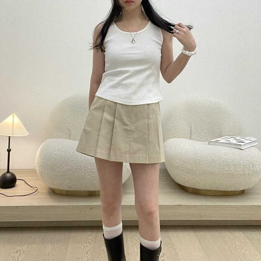 ALLVIBE韓國直郵㊣女裝新款時尚職業休閑25春夏人氣吊帶背心ALLVIBE吊帶/背心