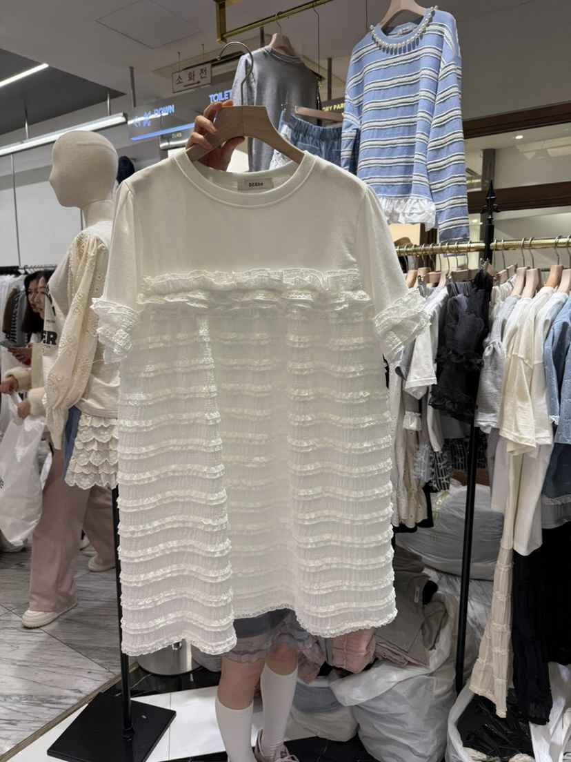 BE&amp;BE韓國直郵㊣東大門實拍女裝新款熱賣休閑時尚連衣裙BE&be連衣裙