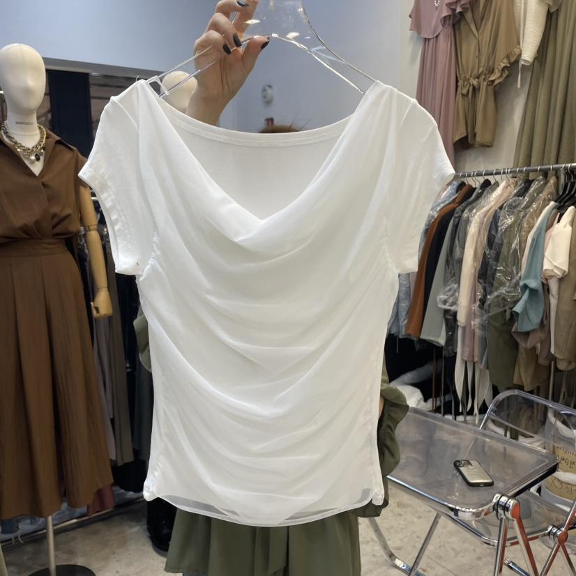 MARIGOLD韓國直郵㊣女裝新品25春夏推薦職業休閑時尚人氣T恤MARIGOLDT恤