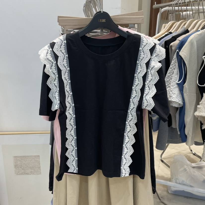 J&amp;C直郵韓國代購㊣女裝新品推薦職業熱賣休閑時尚人氣T恤J&C/J.BLANCT恤