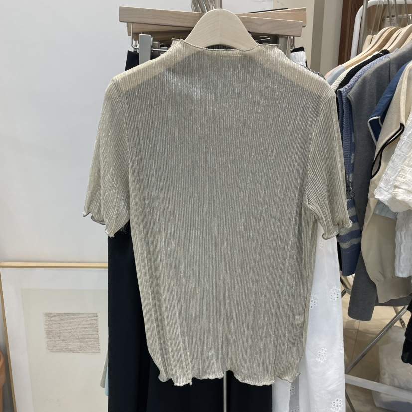 J&amp;C韓國直郵㊣女裝新品推薦休閑25春夏熱賣時尚人氣T恤J&C/J.BLANCT恤