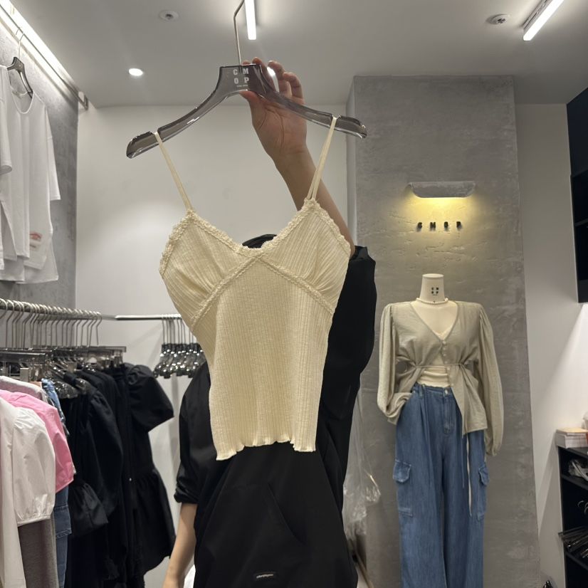 COME OPEN韓國㊣直郵東大門代購女裝新品人氣休閑吊帶背心COME OPEN吊帶/背心