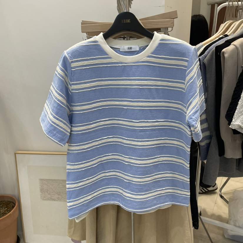 J&amp;C直郵韓國代購㊣女裝新品推薦職業休閑熱賣人氣時尚T恤J&C/J.BLANCT恤
