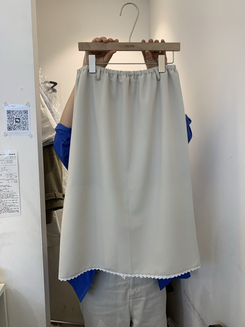 OUVIR直郵韓國代購㊣女裝新品休閑時尚職業推薦25春夏熱賣長裙O.V.R/OUVIR長裙