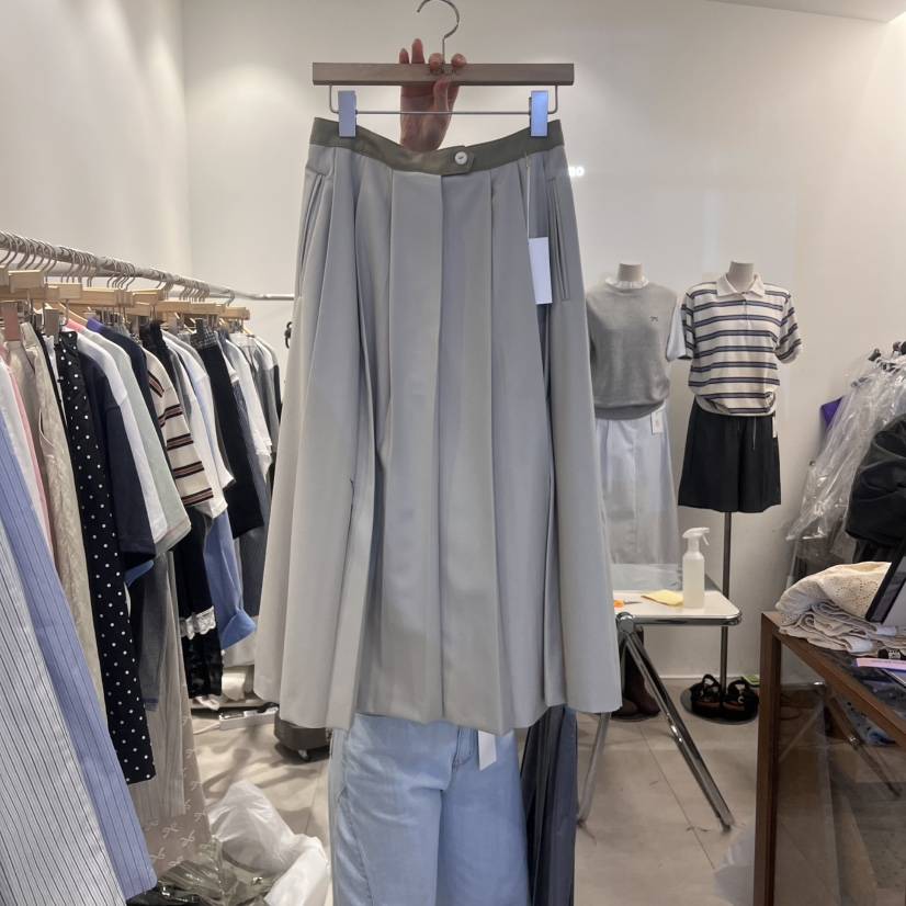 TAN&amp;COMO直郵韓國代購㊣女裝新品時尚人氣半身裙中短裙tan-COMO半身裙/中短裙