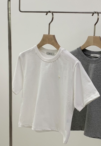 MELLOUNGE-멜라운지-T直郵韓國代購㊣女裝新品25春夏職業T恤MELLOUNGE-TT恤