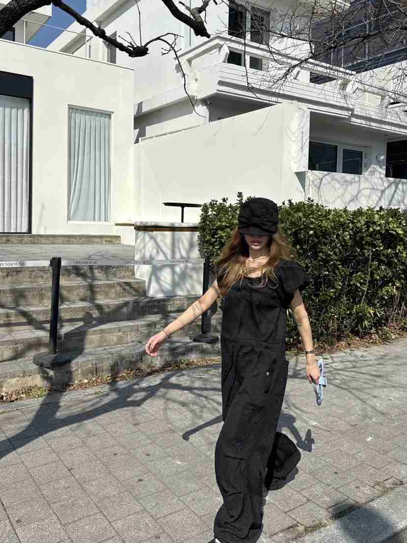 ZEROZERO韓國直郵㊣東大門實拍女裝新品人氣熱賣休閑連體褲ZEROZERO連體褲