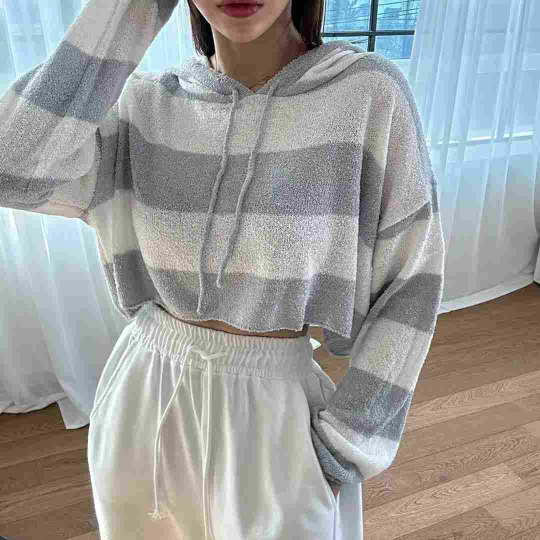 BLACK LINE韓國㊣直郵東大門代購女裝新品休閑25春夏衛衣兜帽BLACK LINE衛衣