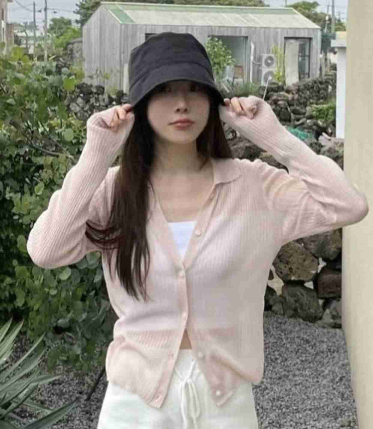 WEARRAW直郵韓國代購㊣女裝新款休閑25春夏職業熱賣人氣針織衫WEARRAW針織衫