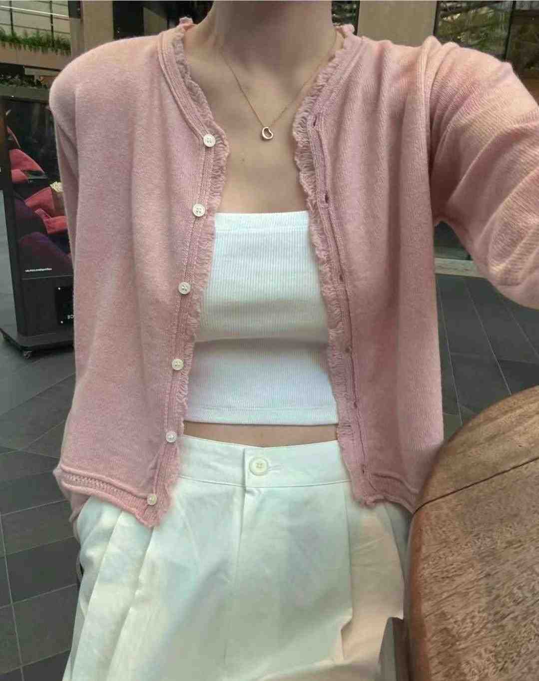 WEARRAW韓國直郵㊣女裝新品休閑推薦人氣時尚職業熱賣針織衫WEARRAW針織衫
