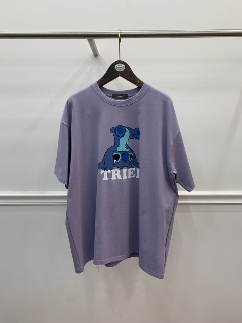 CAMEL-P（此品牌名稱會遭售假投訴，建議淘寶店鋪商品名稱中不要使用）韓國直郵㊣東大門實拍女裝新品熱賣T恤Came_l 家T恤