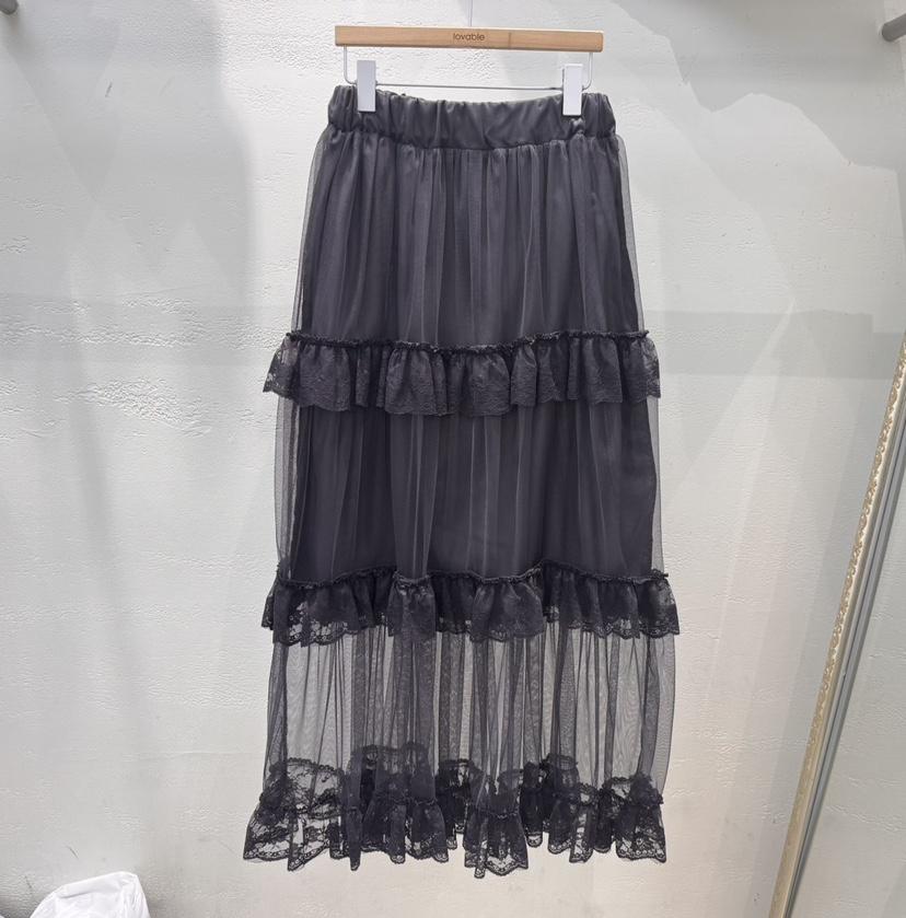 LOVABLE韓國直郵㊣女裝新品熱賣時尚人氣25春夏推薦休閑長裙LOVABLE長裙