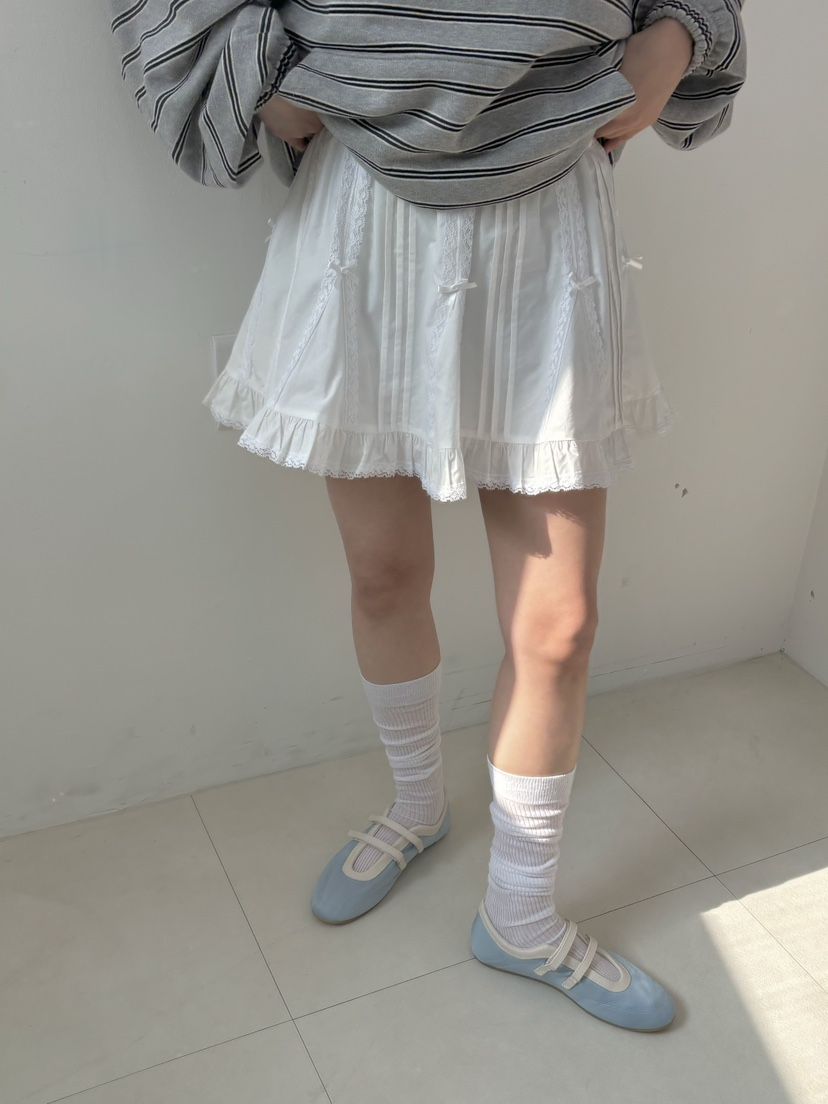 HOME GROUND韓國直郵㊣女裝新品時尚25春夏休閑推薦人氣短裙HOME GROUND短裙