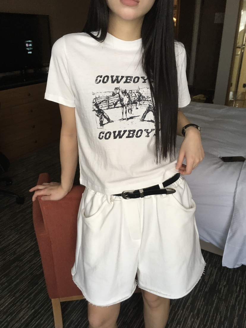 CEDARWOOD韓國直郵㊣女裝新品職業25春夏推薦熱賣休閑人氣T恤CEDARWOODT恤