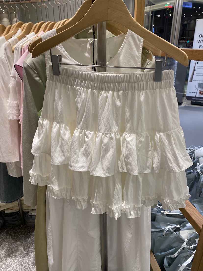 SOF韓國直郵㊣東大門實拍女裝新款人氣25春夏職業推薦休閑短裙SOF短裙