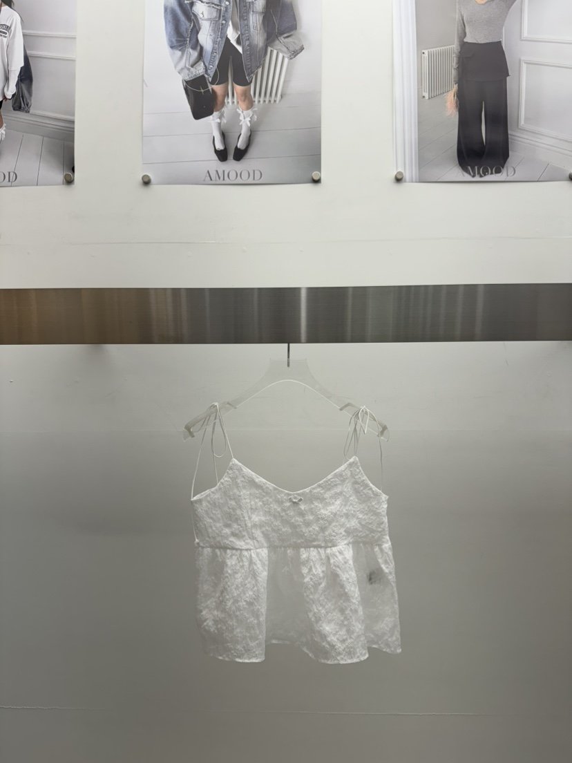 AMOOD韓國直郵㊣東大門實拍女裝新品熱賣推薦職業人氣吊帶背心AMOOD吊帶/背心