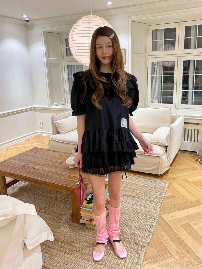 BOUTIQUE-L韓國㊣直郵東大門代購女裝新款推薦時尚襯衫蕾絲衫BOUTIQUE-L襯衫/蕾絲衫