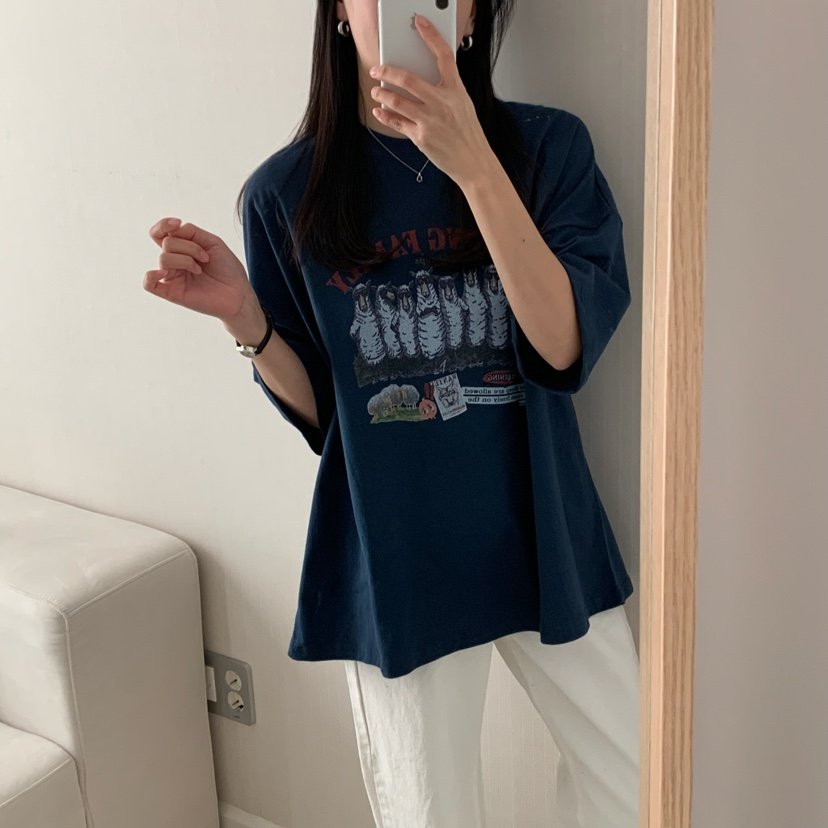 FROMJINI韓國㊣直郵東大門代購女裝新品職業休閑人氣推薦T恤FROMJINIT恤