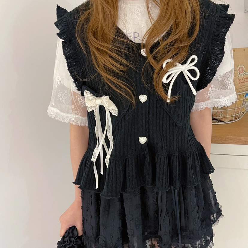 BOUTIQUE-L韓國㊣直郵東大門代購女裝新款職業休閑25春夏馬甲BOUTIQUE-L馬甲