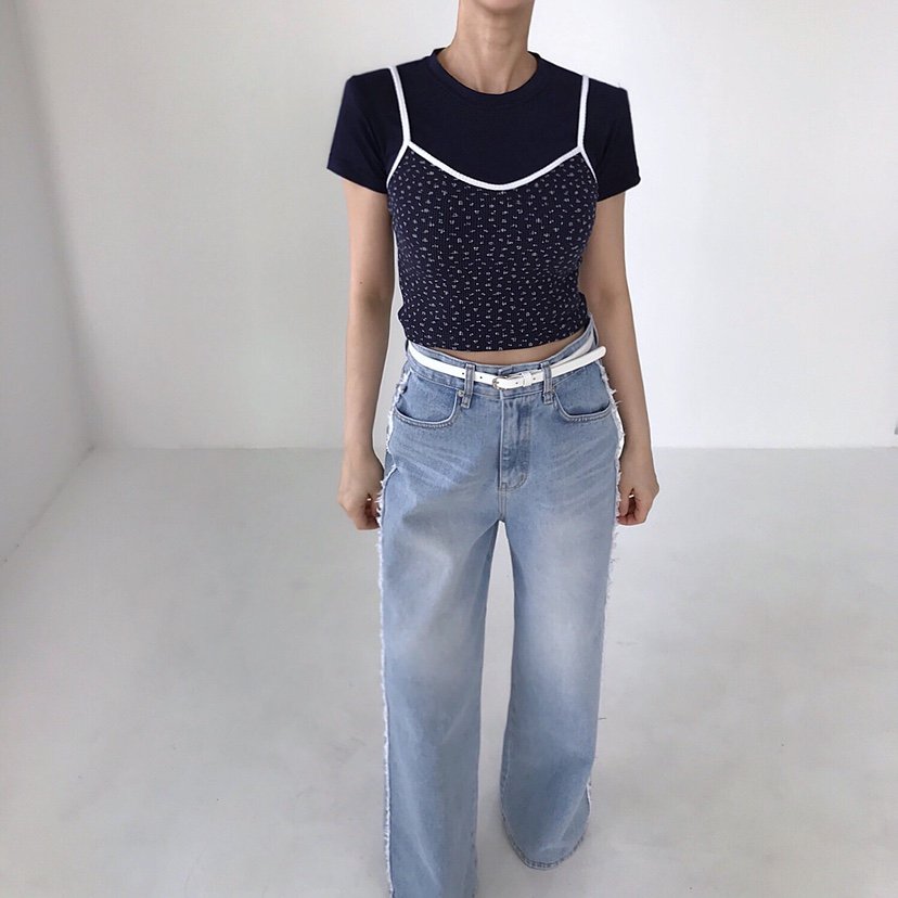2TWO MOON韓國㊣直郵東大門代購女裝新品推薦人氣休閑套裝2TWO MOON套裝