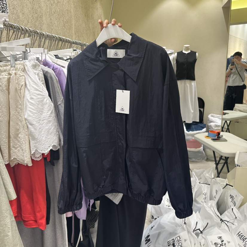 REFLAT韓國直郵㊣東大門實拍女裝新款25春夏時尚推薦熱賣夾克REFLAT夾克