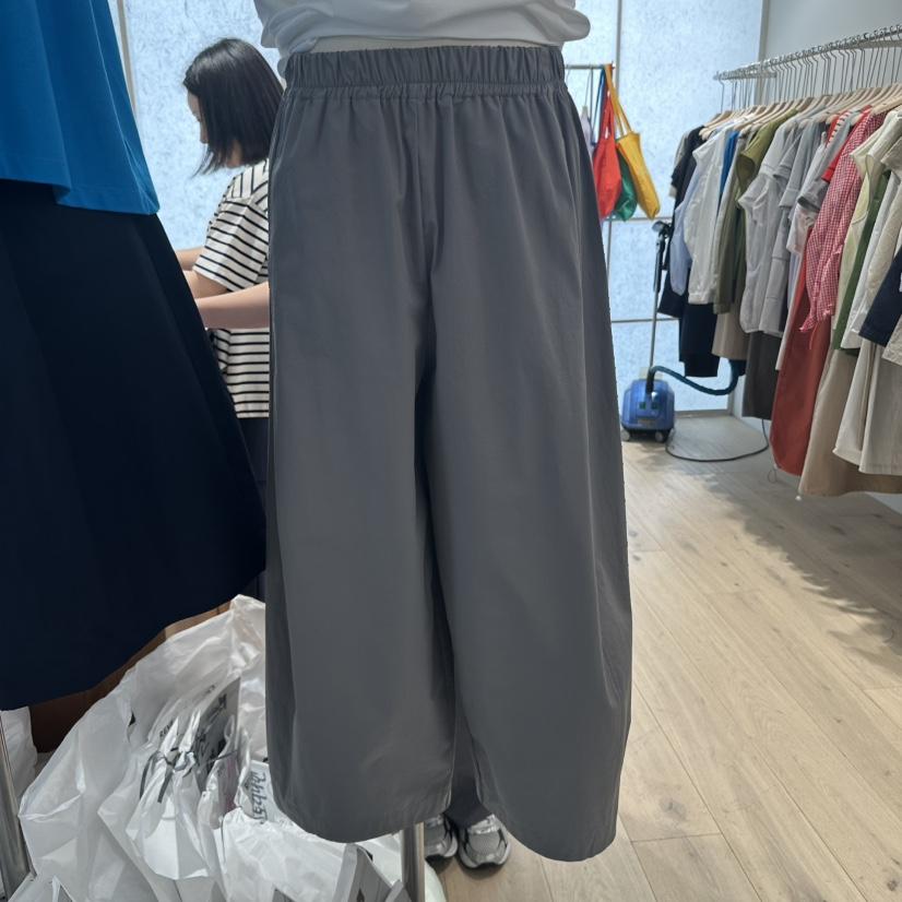 REVE-L韓國直郵㊣東大門實拍女裝新款休閑25春夏休閑褲羅紋REVE-L休閑褲