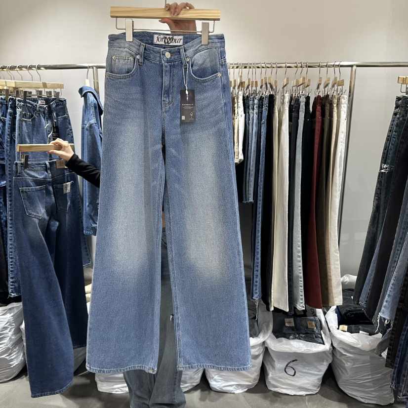 L'ETOILE韓國直郵㊣女裝新品人氣推薦熱賣休閑時尚職業牛仔褲L'ETOILE牛仔褲