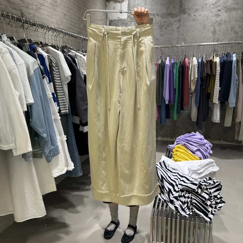 JUNI韓國㊣直郵東大門代購女裝新品職業人氣推薦休閑休閑褲my juni休閑褲