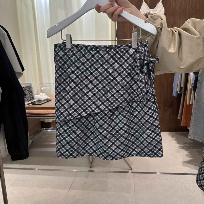 BUCKLE韓國直郵㊣女裝新品25春夏推薦職業熱賣人氣休閑短裙BUCKLE短裙