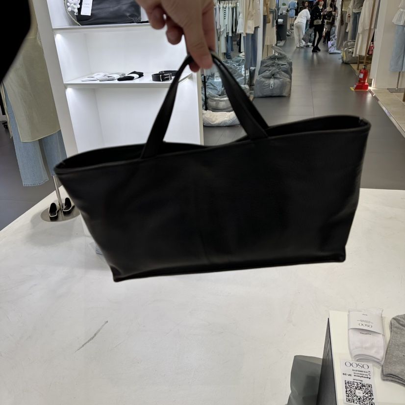 OSOO直郵韓國代購㊣女裝新品時尚熱賣休閑人氣推薦手提包皮革OSOO手提包