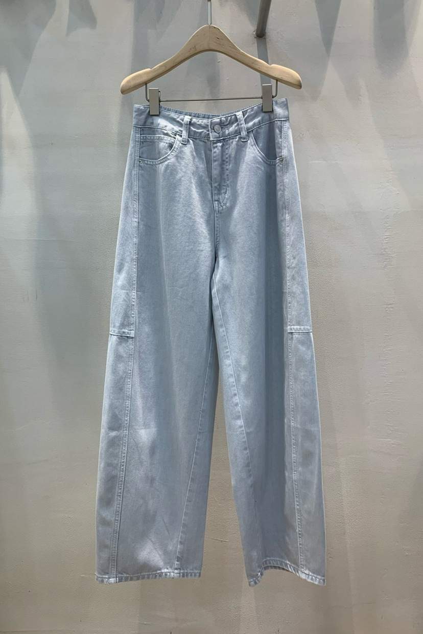 THE SIL直郵韓國代購㊣女裝新品25春夏休閑時尚人氣牛仔褲THE SIL/1 2ILLY牛仔褲