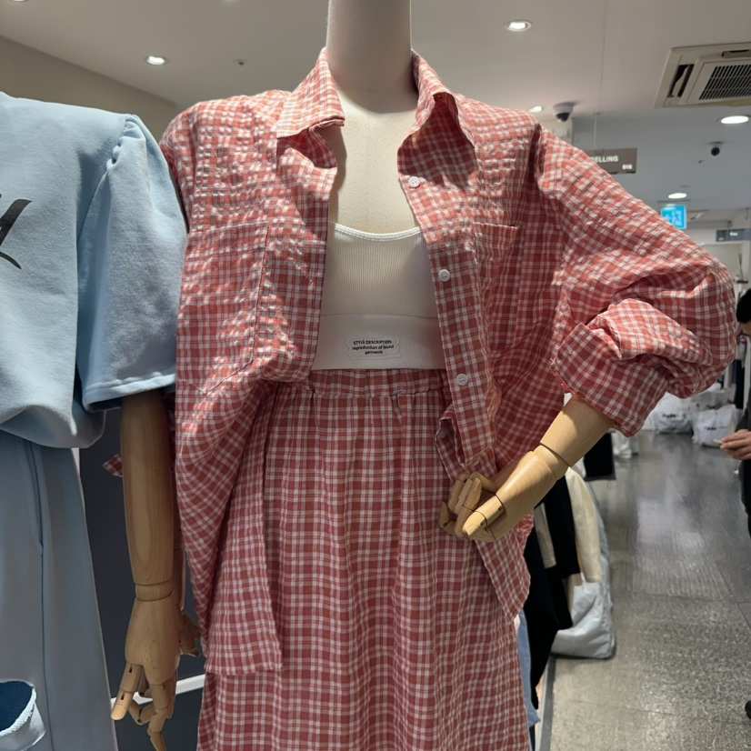 DELLING直郵韓國代購㊣女裝新品熱賣推薦時尚休閑襯衫蕾絲衫DELLING襯衫/蕾絲衫