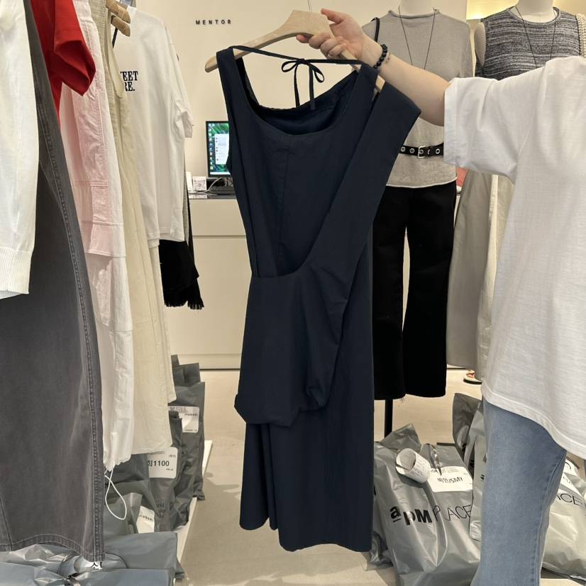 MENTOR韓國㊣直郵東大門代購女裝新款休閑推薦人氣25春夏連衣裙MENTOR連衣裙