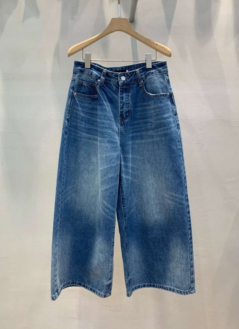 THE SIL韓國直郵㊣女裝新品25春夏時尚人氣休閑推薦牛仔褲THE SIL/1 2ILLY牛仔褲