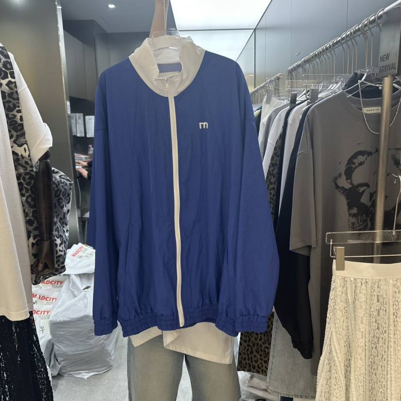 MADCITY韓國㊣直郵東大門代購女裝新款時尚人氣休閑夾克連帽衫MADCITY夾克