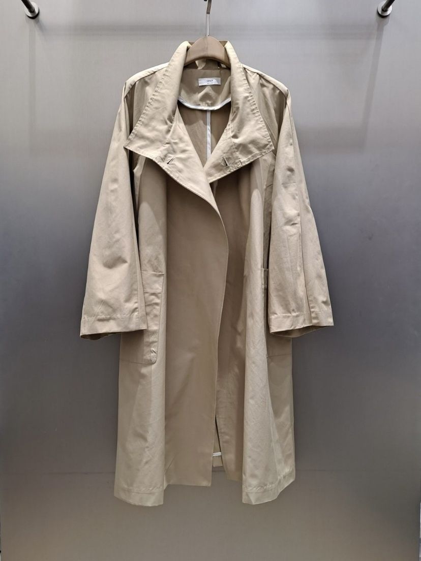THE SIL韓國直郵㊣女裝新品人氣熱賣25春夏推薦休閑長款風衣THE SIL/1 2ILLY長款風衣