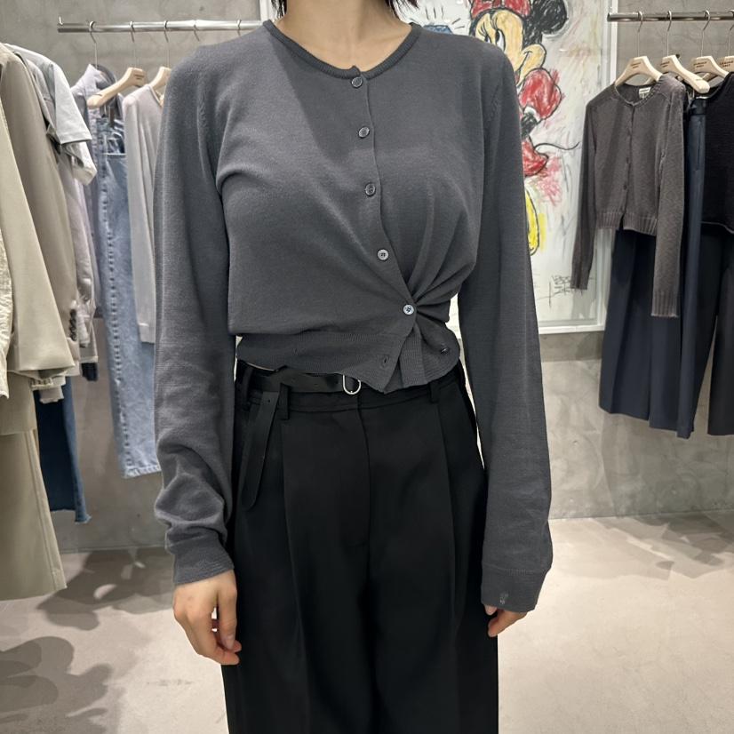 LAMAGIEPIE韓國直郵㊣女裝新款人氣推薦25春夏休閑時尚針織衫LAMAGIE GREY針織衫