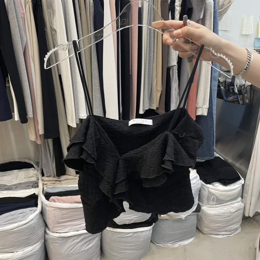 BILLION-L韓國㊣直郵東大門代購女裝新品時尚吊帶背心緊身BILLION-L吊帶/背心