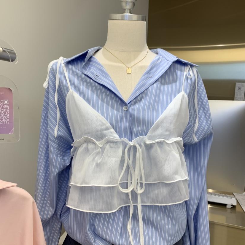 ROMAINE韓國㊣直郵東大門代購女裝新款25春夏吊帶背心不含內搭ROMAINE吊帶/背心