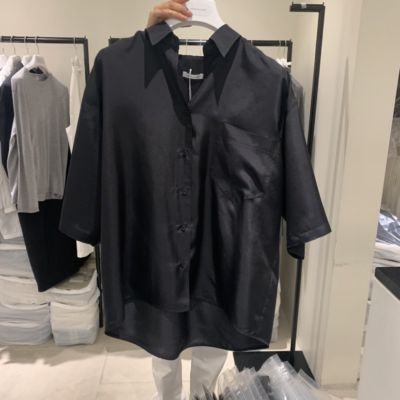 MASCULINE韓國代購女士新款職業休閑時尚25春夏推薦襯衫蕾絲衫MASCULINE襯衫/蕾絲衫