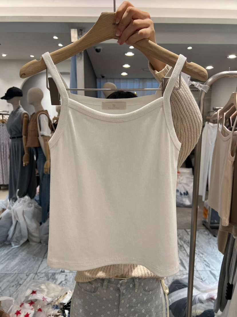FF東大門代購女裝新品真品25春夏熱賣休閑職業時尚吊帶背心FF/SUNDAY吊帶/背心