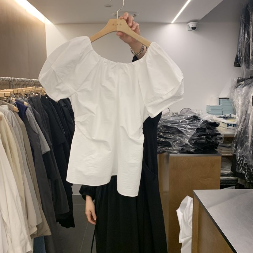 BLAIR東大門代購女士新品真品人氣25春夏熱賣時尚襯衫蕾絲衫BLAIR seoul襯衫/蕾絲衫