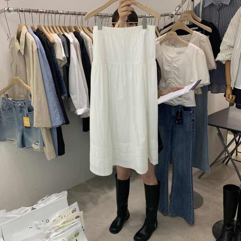 PHILO韓國代購女裝新品時尚休閑推薦熱賣人氣職業半身裙中短裙PHILO半身裙/中短裙